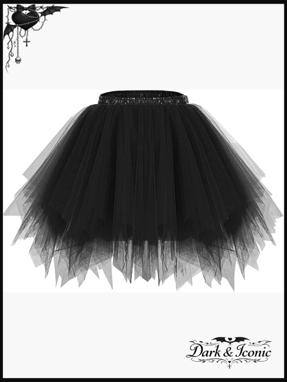 Vintage Ballet Tutu Skirt for Dance Cosplay Party